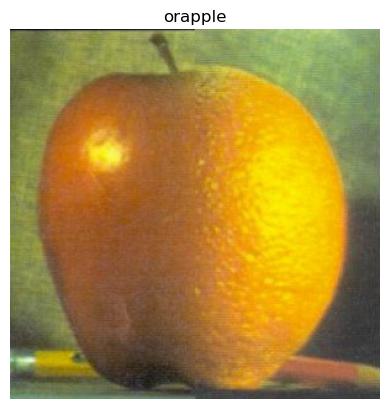 Blended Image - Orapple